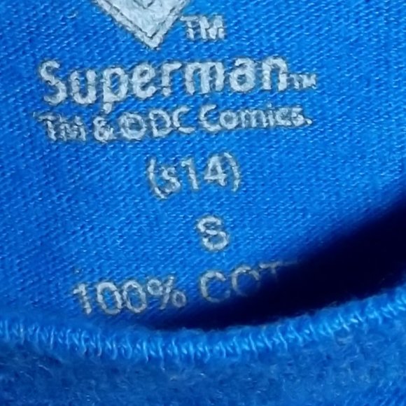 Superman Men's T-Shirt Size S - Picture 2 of 3